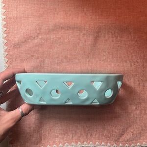 Anthropologie Stoneware Storage Crate